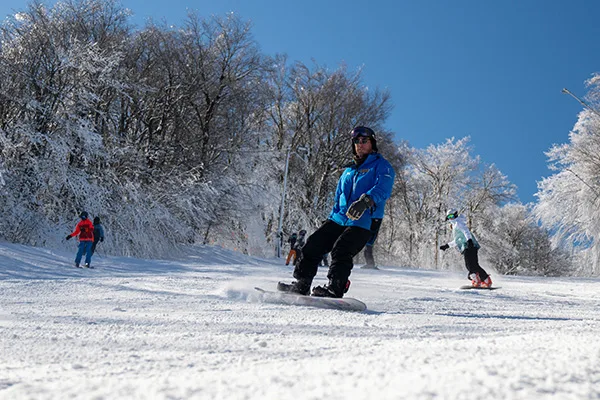 Group lesson at Jiminy Peak